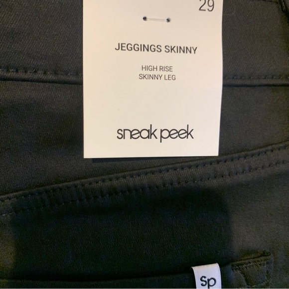 VICI Black Brooke High Rise Stretch Crop Skinny Jeans size 29 New with tags - Picture 9 of 11